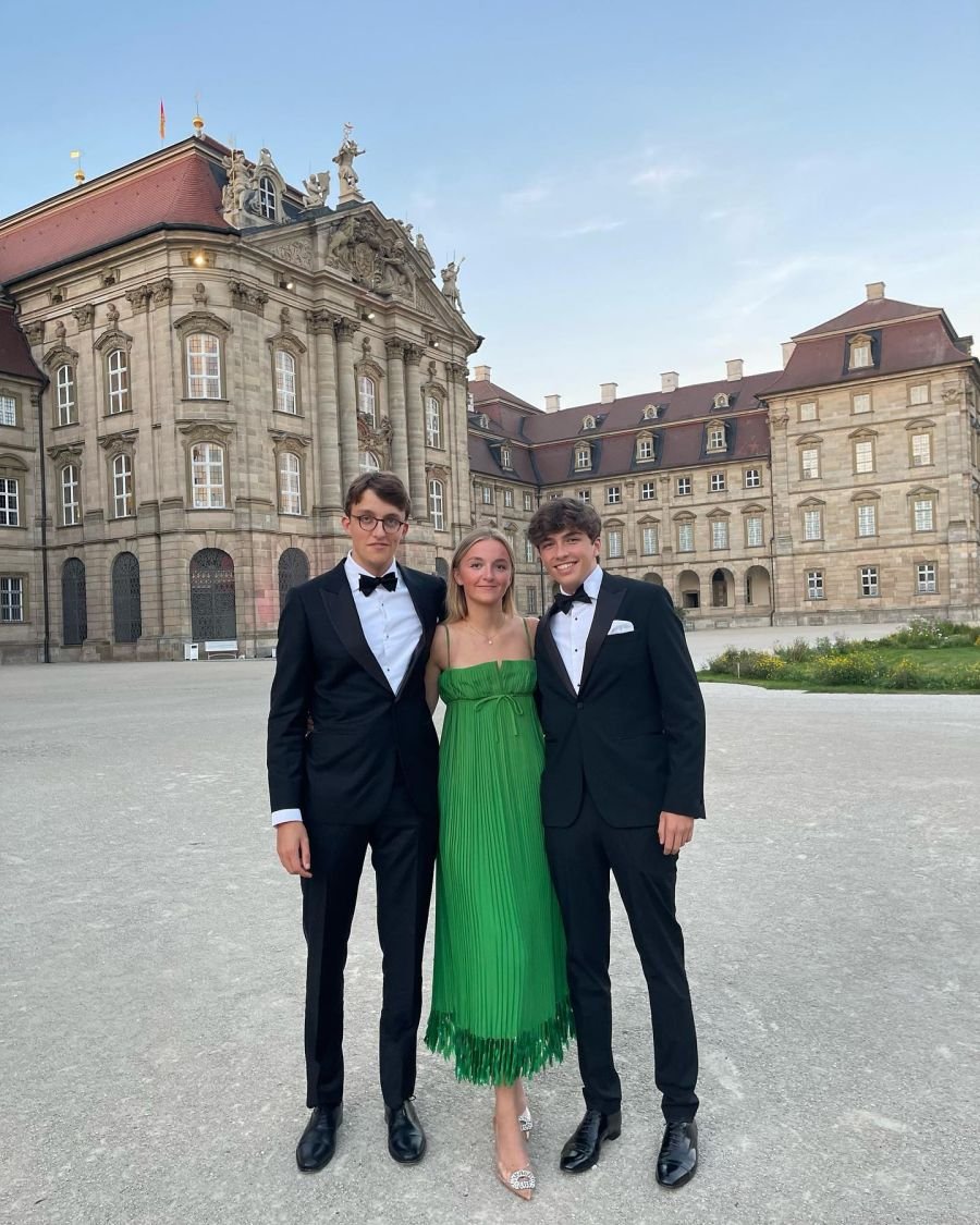 Aymeric y Nicolas, los sobrinos del rey Felipe de Bélgica que son gemelos y aficionados al golf