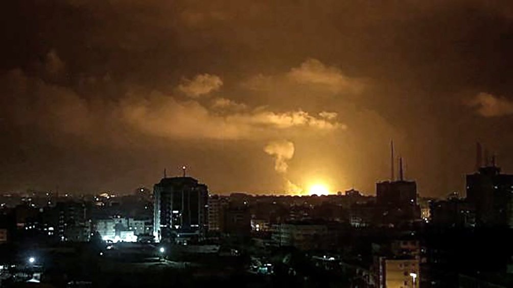 Israel reconoci el ataque pero no inform vctimas Foto AFP archivo