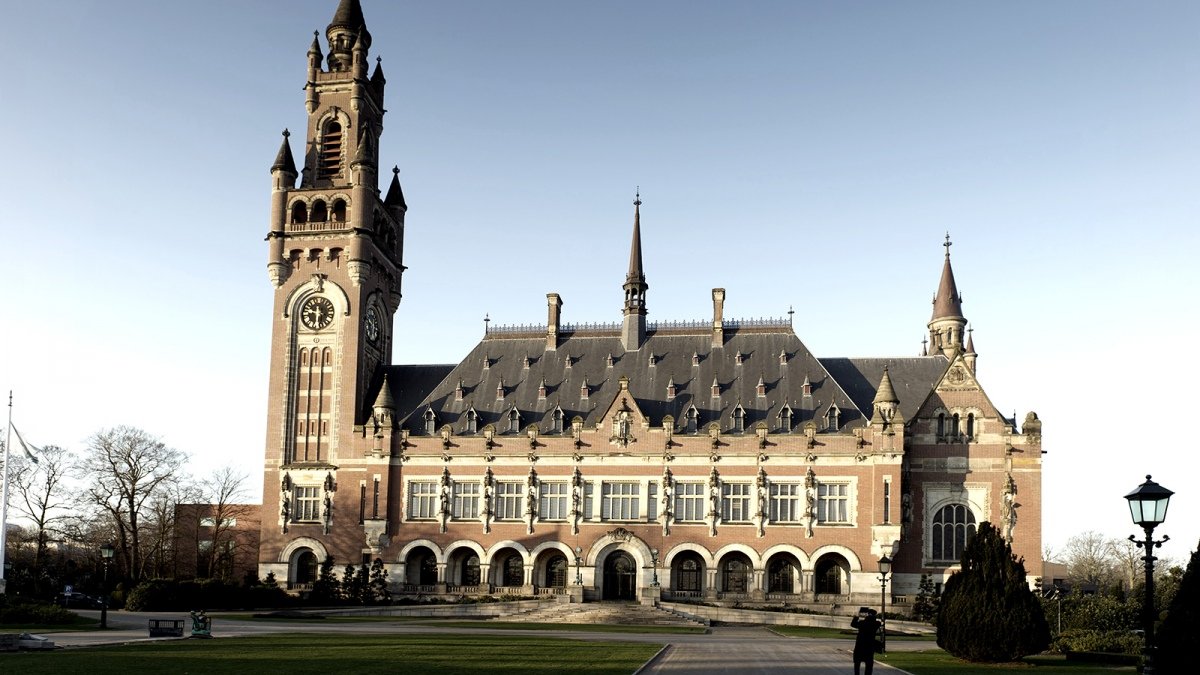 Corte de La Haya Foto Archivo