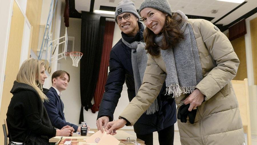 Alexander Stubb el candidato conservador Foto AFP
