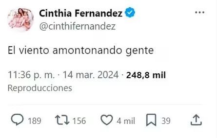 La reación de Cinthia Fernández cuando Matías Defederico se solidarizó con Daniel Osvaldo