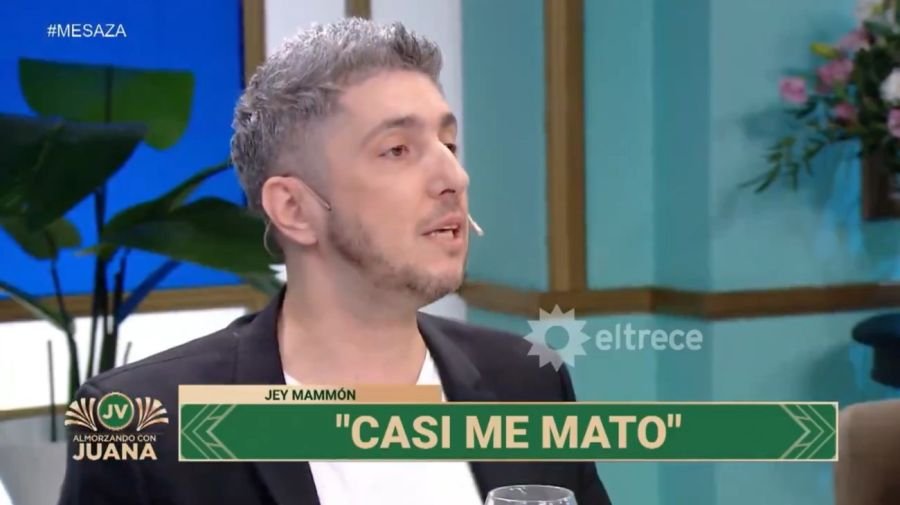 Jey Mammon en el programa de Juana Viale