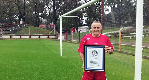 Robert Carmona fue reconocido por el Libro Guinness de los Récords