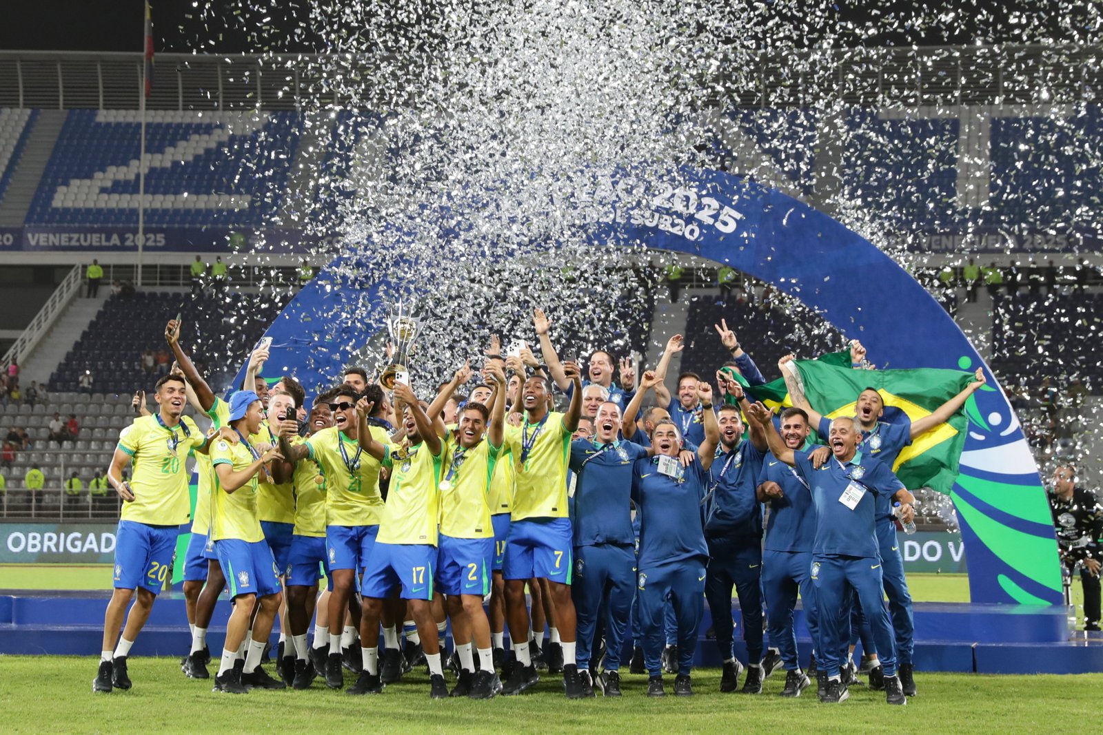 Brasil conquista el Sudamericano Sub-20 tras la victoria de Paraguay sobre Argentina