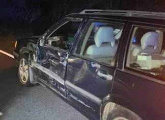 Grave choque en Cabalango: un motociclista sufrió amputación tras ser embestido por un auto