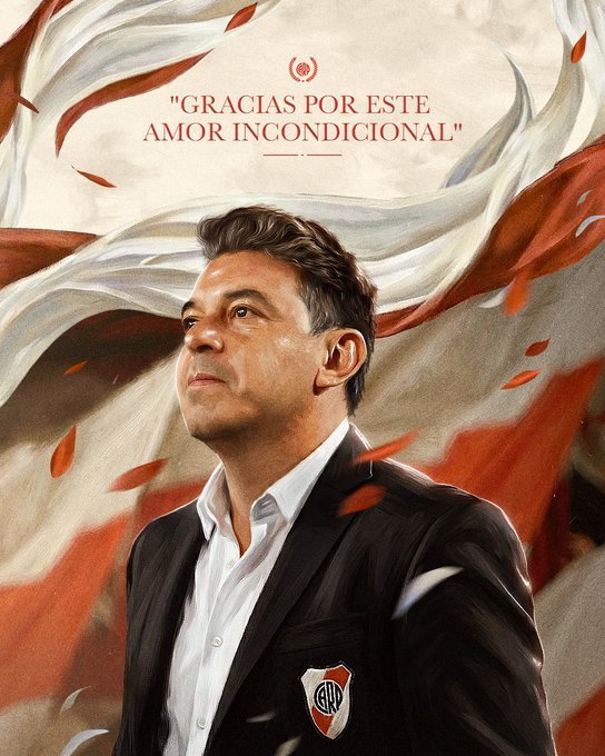 Marcelo Gallardo se despide del River Plate: "Uno se va, pero no se va nunca"
