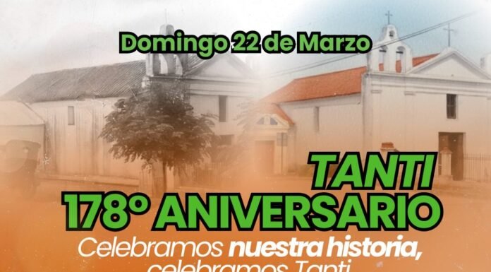 Gran fiesta en el Anfiteatro Municipal: Tanti celebra su 178° aniversario