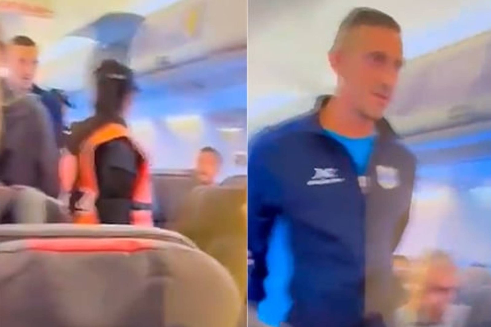 Detienen al futbolista Endrizzi por gritar "¡bomba!" antes del despegue de un avión