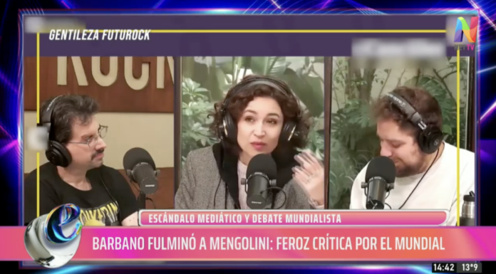 Tomás Dente, sin filtros contra Julia Mengolini: “Hay que ser muy mala persona para no alegrarse”