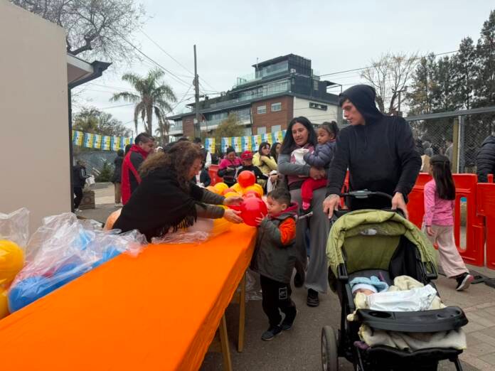 Los niños y niñas de Carlos Paz celebran su día en el Parque de Asistencia