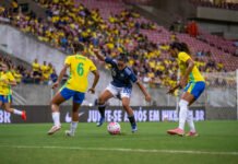 La Selección femenina igualó ante Brasil en su segundo amistoso