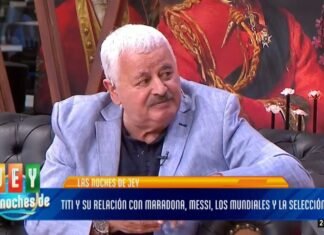 Tití Fernández deschavó a Nora, su esposa y su sentimiento de “amor odio” hacia Maradona