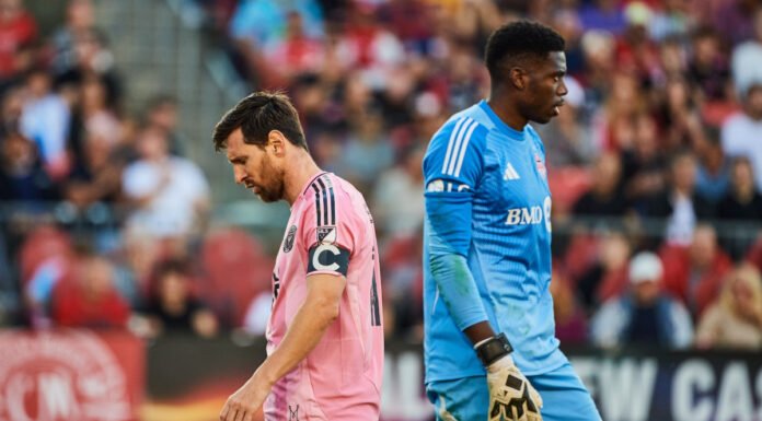 Messi y el Inter Miami se estrellan contra Sean Johnson en Toronto