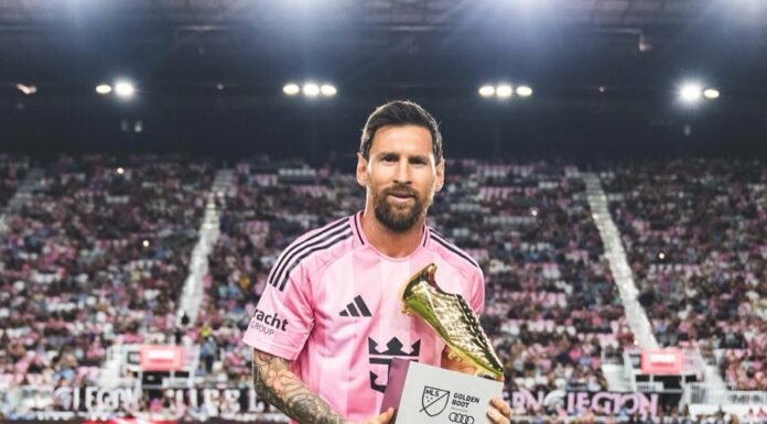 Messi arranca los playoffs de la MLS con un doblete y la Bota de Oro