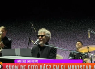 Fito Páez y el delirio de sus fanáticos en el Movistar Arena: “Fue amor” con Fabiana Cantilo y nueva fecha para mayo