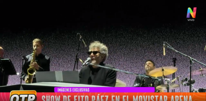 Fito Páez y el delirio de sus fanáticos en el Movistar Arena:
