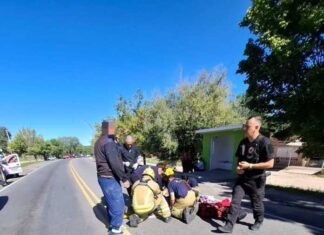 Santa Cruz del Lago: una mujer herida tras ser arrollada por una motocicleta