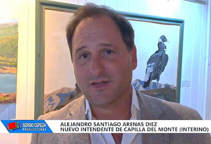 Santiago Arenas es el nuevo intendente de Capilla del Monte